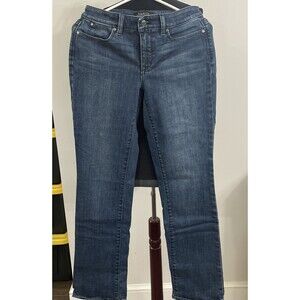 Talbots Flawless Five Pocket Curvy Bootcut Stretch Denim Jeans Size 2 Long